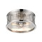 Z-Lite Camellia 3 Light Flush Mount, Polished Nickel & Polished Nickel 334F3PN - alternate 3